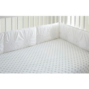 White Levtex Crib Bumpers NWOT